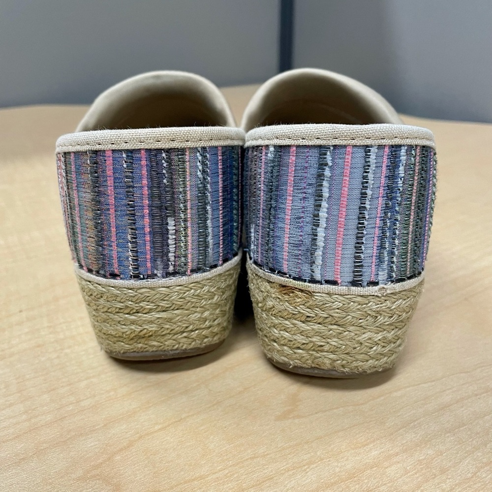 Dansko Multi-Color Woven Clogs - Picture 3 of 12